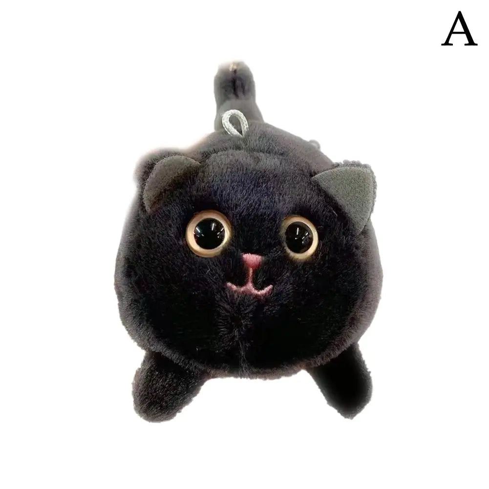 Cat Plush Key Rings Door Keyring Bag Pendant Keychain Women Cute Doll