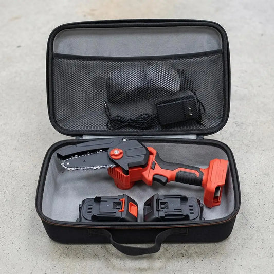 Waterproof Storage Bag Wear-resistant Power Tool Organizer Oxford Cloth EVA Multi-functional Tool Bag forCar Repair Outdoor Tool Peaceful Pleasures Health and Wellness