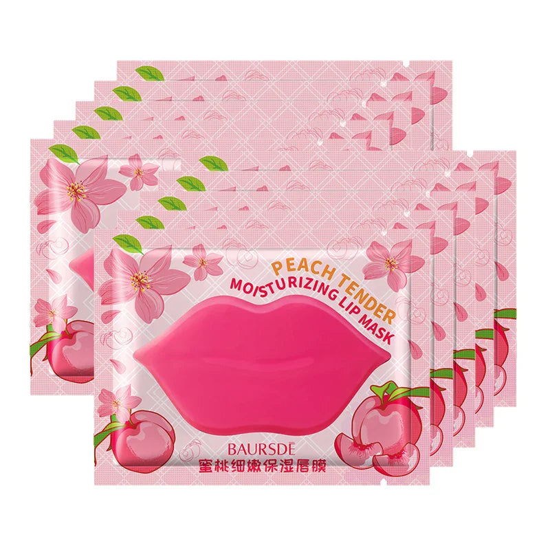 Collagen Nourishing Lip Mask – Hydrating Fruit Essence Patch