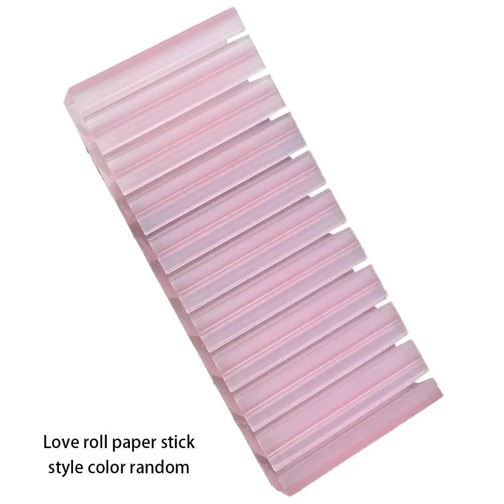 Nail Art Foil Storage Box – 10-Slot Dust-Proof Acrylic Organizer