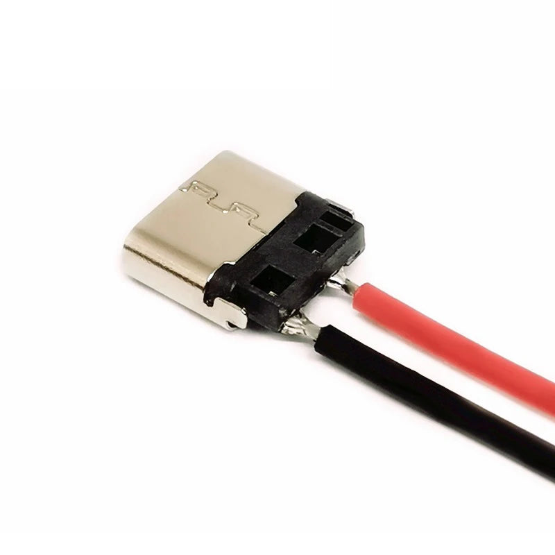 5/10pcs USB Type-C 2P Welding Wire Female Contor Cable For Mobile Phone Charging Peaceful Pleasures Health and Wellness