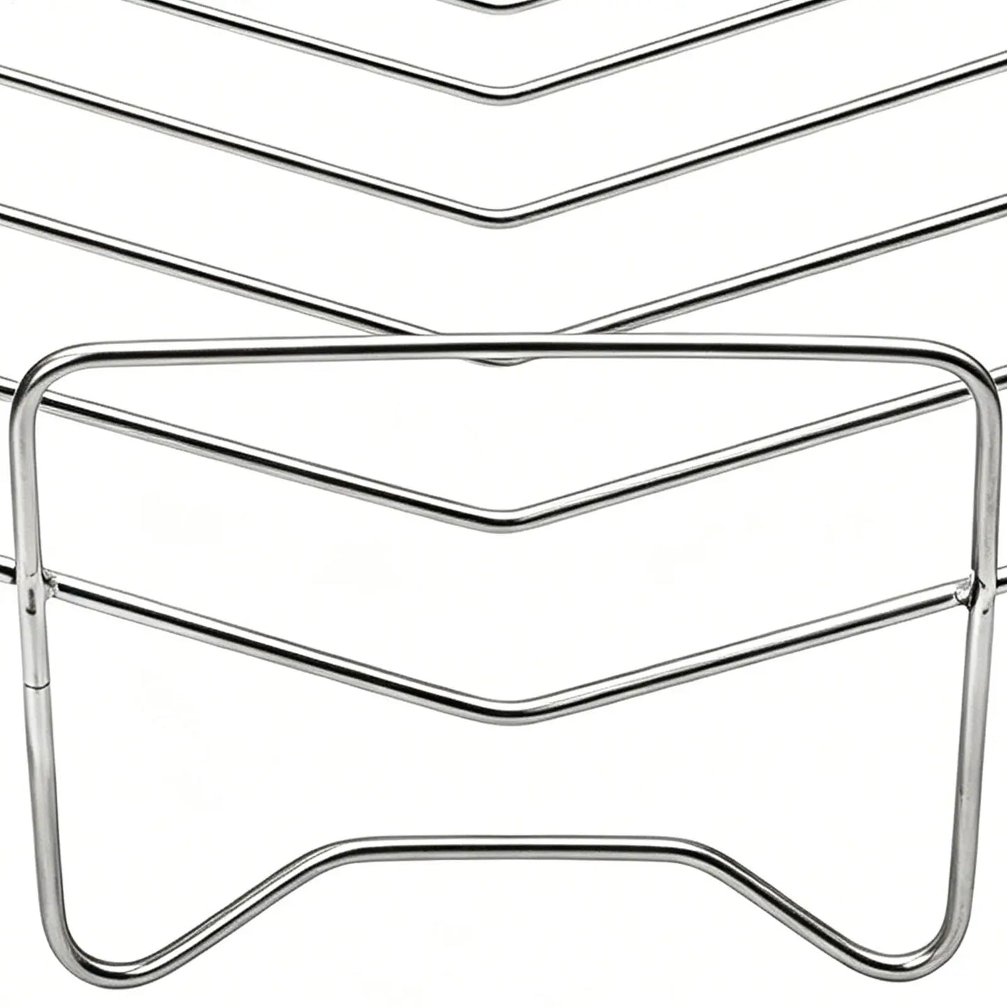 Adjustable V-Shaped Stainless Steel Roasting Rack | Oven & Grill