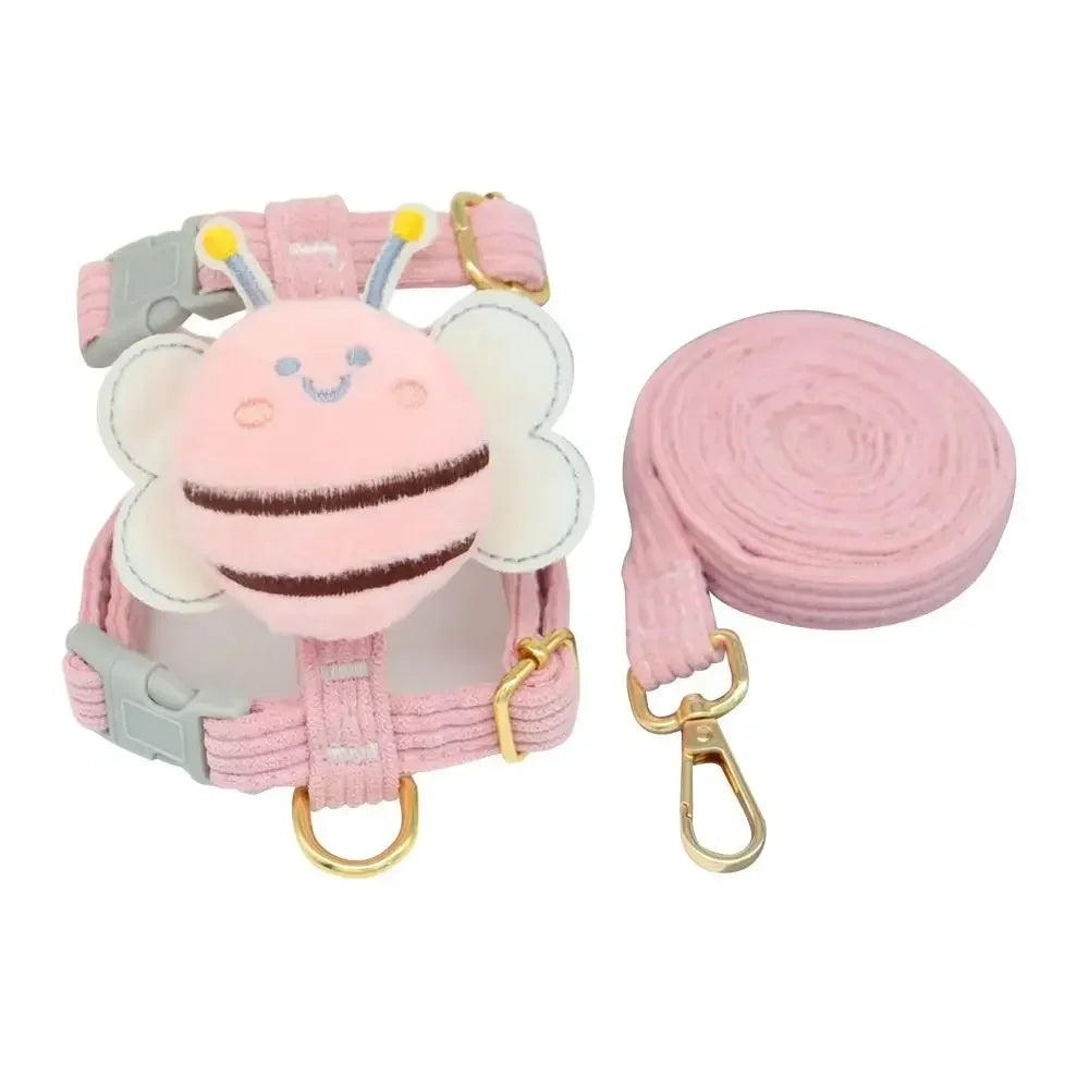 Small Dog & Cat Harness – Adjustable Nylon Chest Strap