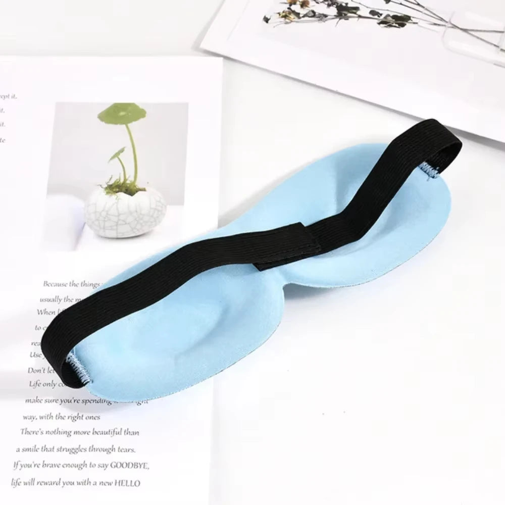 3D Sleep Mask with Eyelashes – Blackout Eye Mask for Travel