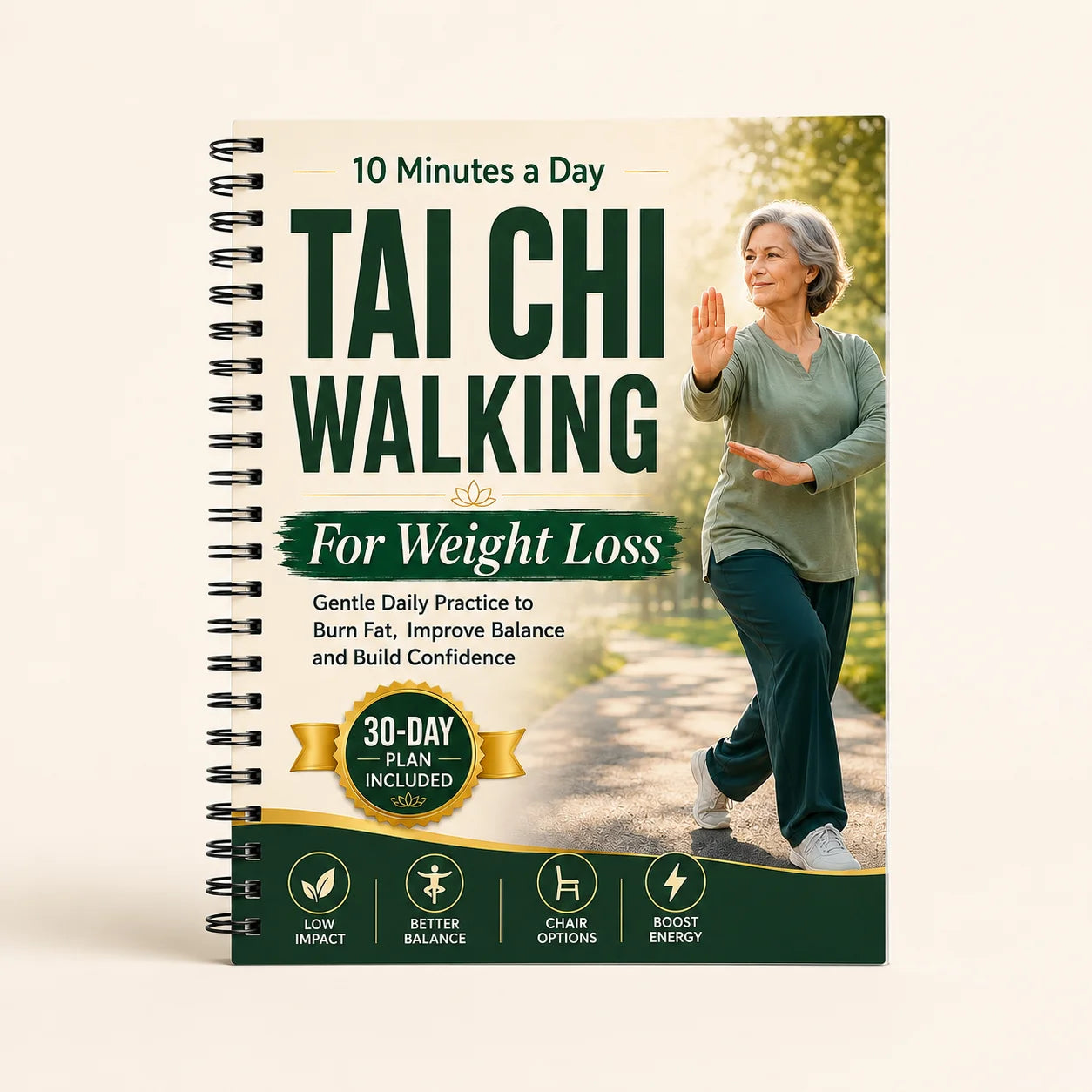 TAI CHI WALKING Weight Management 10 Minutes Daily Low Impact Fitness