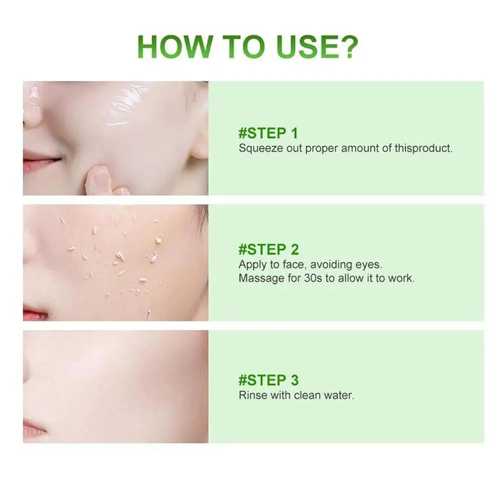 Purifying Exfoliating Gel Gentle Exfoliating Moisturizing Deep Cleaning Scrub Gel Smoothing Nourishing Skin Summer Peaceful Pleasures Health and Wellness