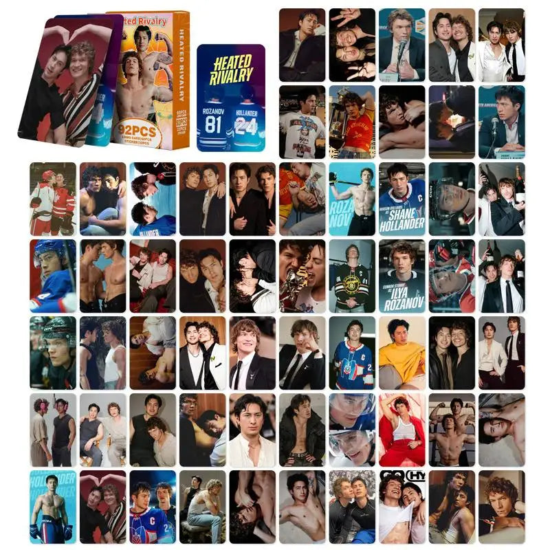 92- TV Drama Heated Rivalry Lomo Cards HD Photo Scrapbook Stickers