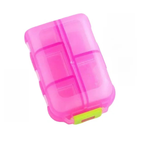 Portable Travel Pill Organizer – 12-Compartment Moisture-Proof