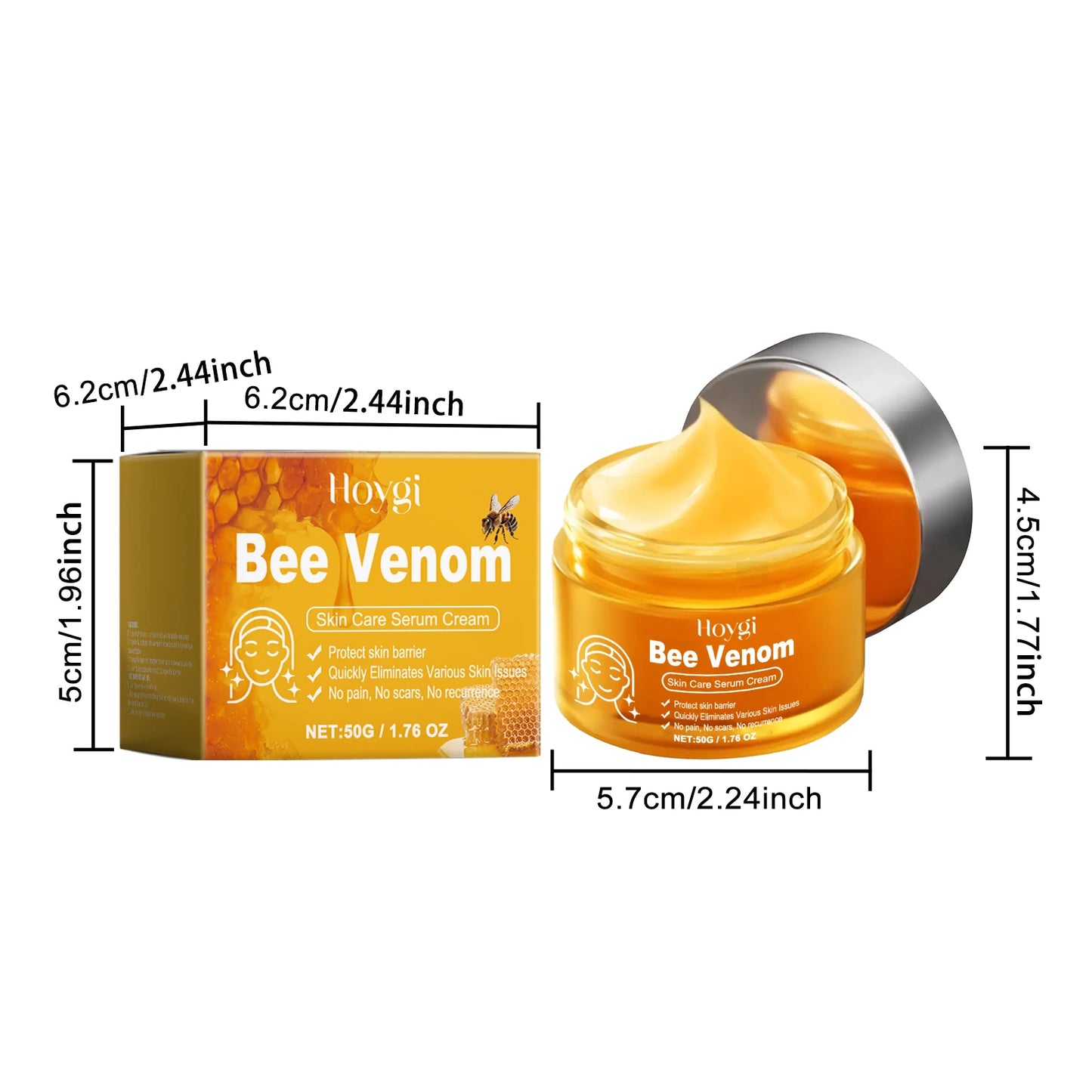Bee Venom Face Cream – Moisturizing, Firming & Brightening