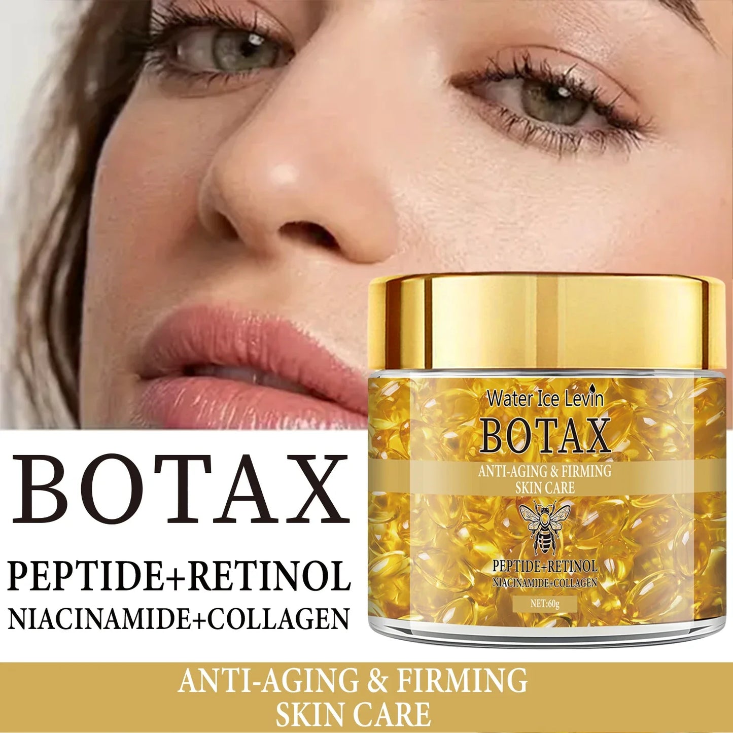 Retinol Firming Cream – Collagen, Peptides & Hyaluronic Acid