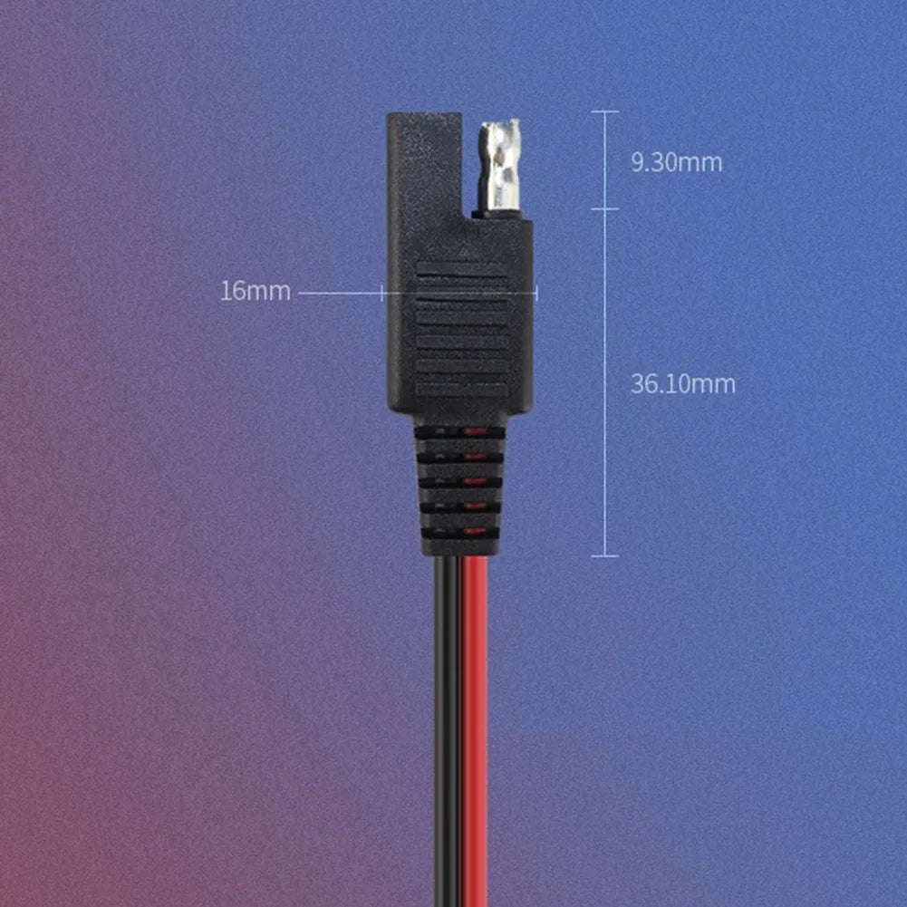 SAE Power Extension Cable | Solar Panel & Battery Connector