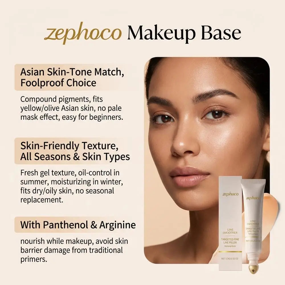 Instant Fine Line Filler Wrinkle Smoothing Liquid Pore Blur Primer Eye & Face Lifting Cream for Under Eye Bags Anti-Aging Care Peaceful Pleasures Health and Wellness