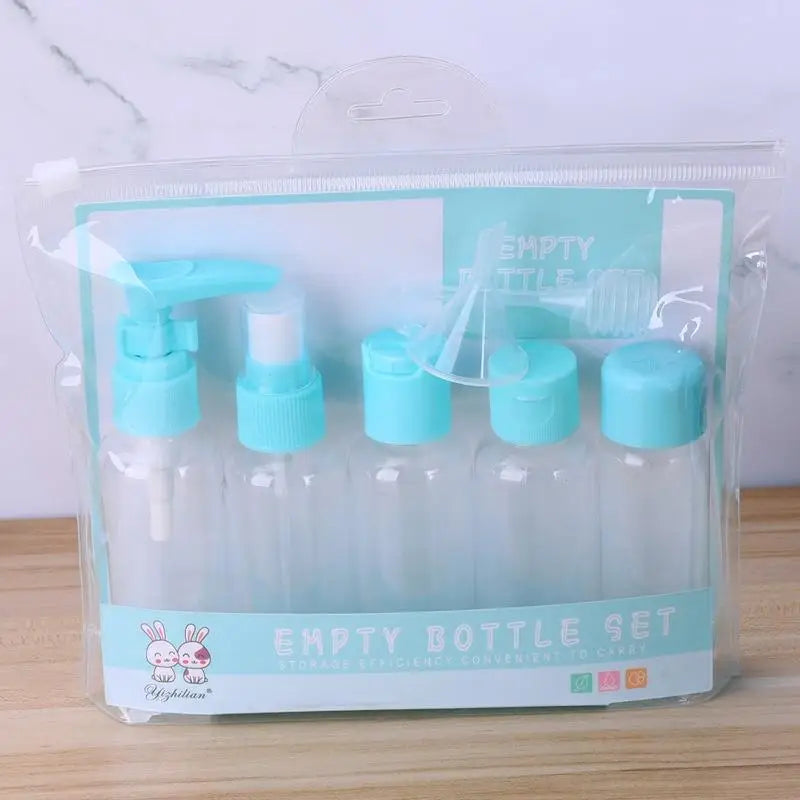 Travel Size Skincare Set – Leakproof Refillable Toiletry Bottles