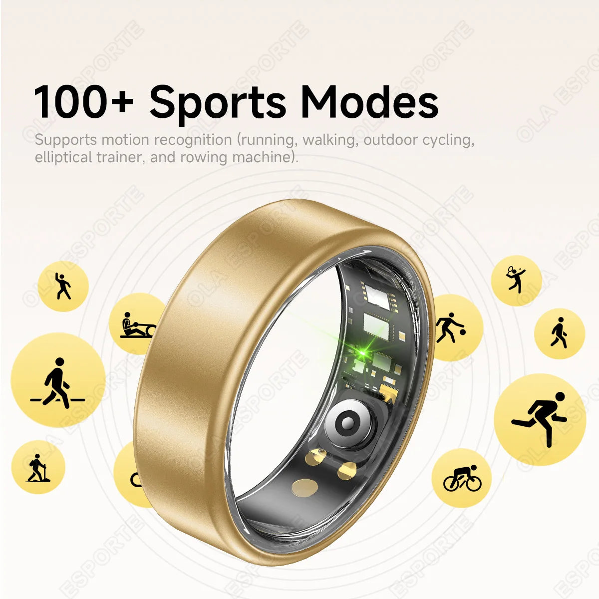 R10 Smart Ring For Men Women with Wireless Charging,SkinTemperature Health and Sleep Monitor,Multi-sport Modes For Andriod IOS Peaceful Pleasures Health and Wellness