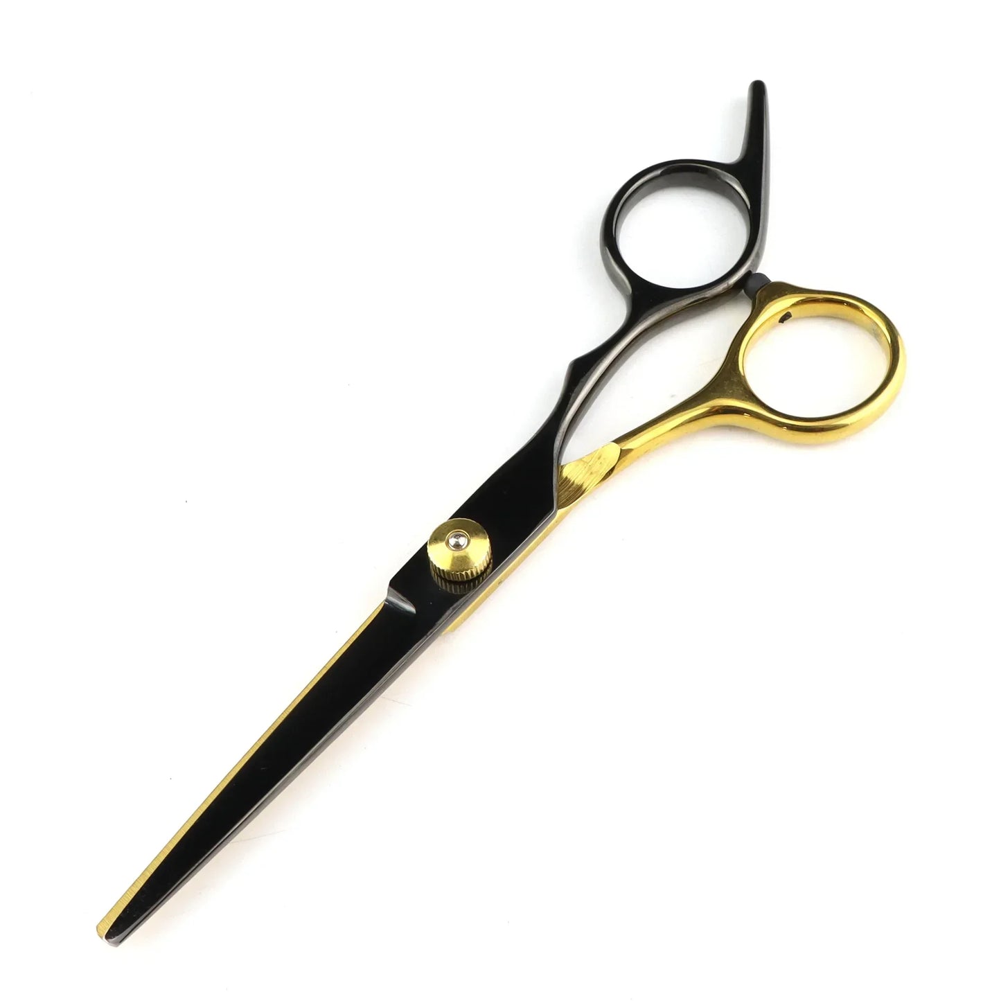 Professional 6 inch Hair Scissors Thinning Barber Cutting Hair Shears Scissor Tools Hairdressing Scissors Peaceful Pleasures Health and Wellness black gold cutting
