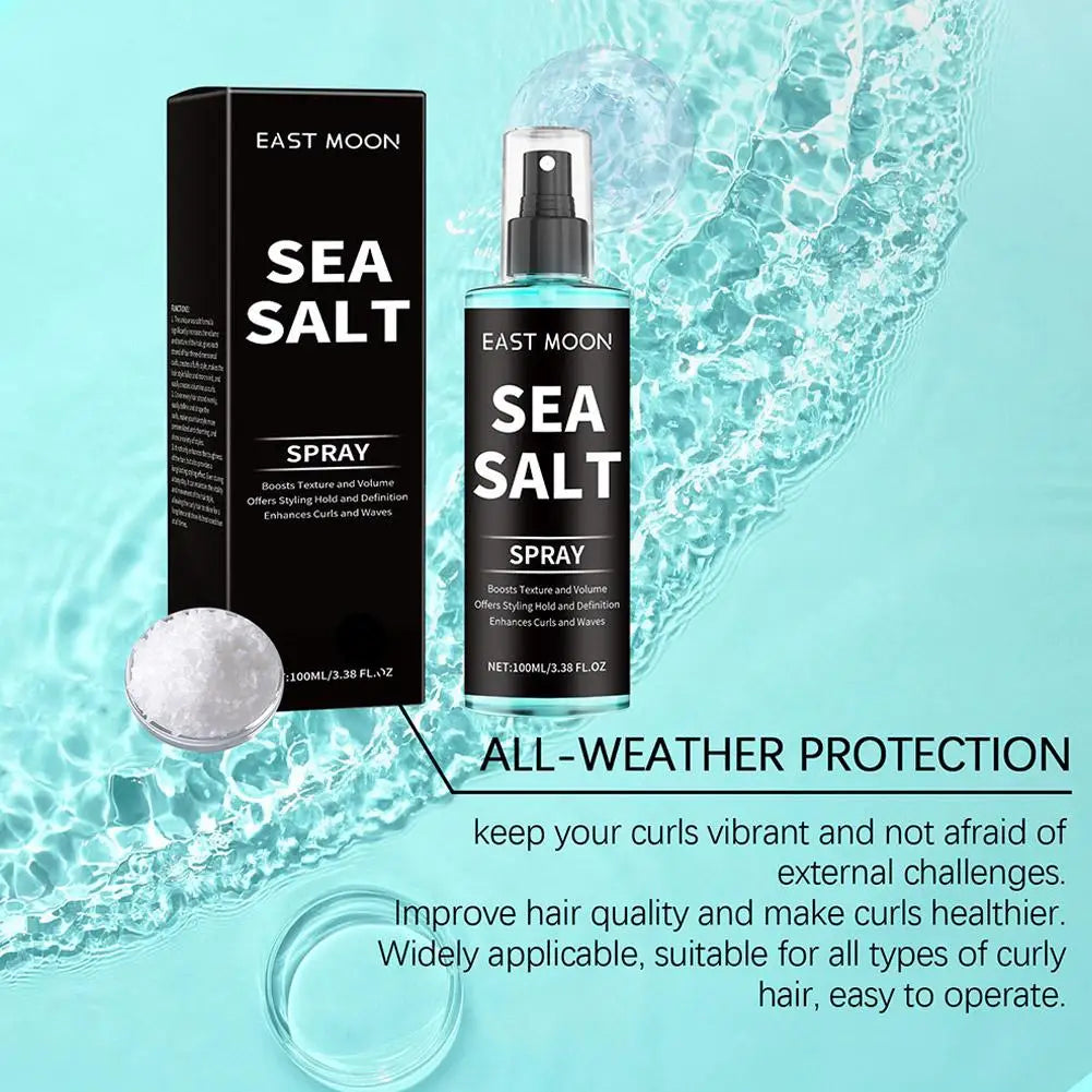 Sea Salt Curl Spray – Kelp & Red Algae for Beachy Waves 100ml