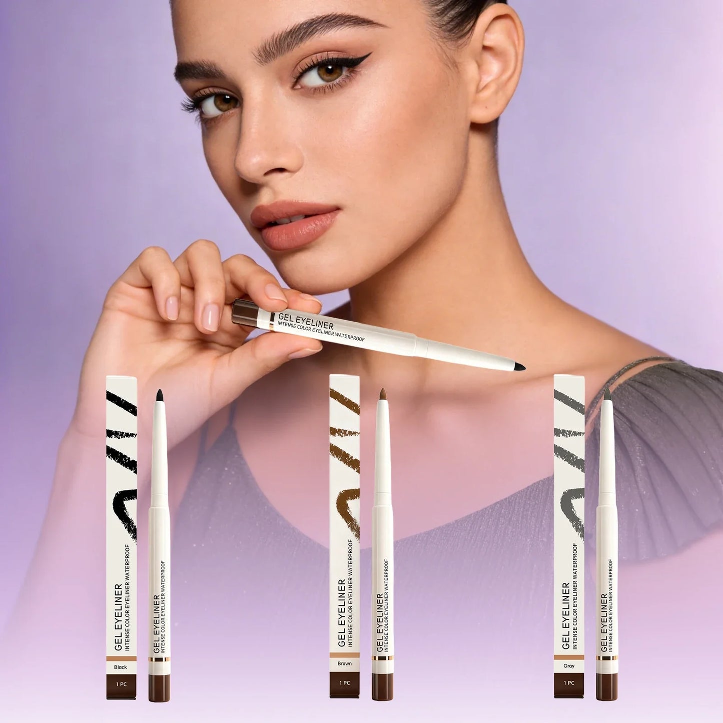 Waterproof Matte Eyeliner Pencil – Long-Lasting & Quick Dry