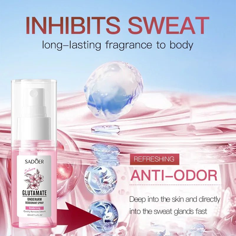 SADOER Cherry Blossom Alcohol-Free Fragrance Spray Women 40ml