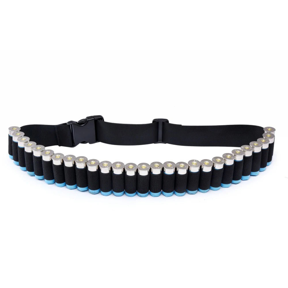 Outdoor sports 27 hole storage belt, hunting tool bag, ammunition belt Hunting CS Field Operations Portable Shotgun Accessories Peaceful Pleasures Health and Wellness