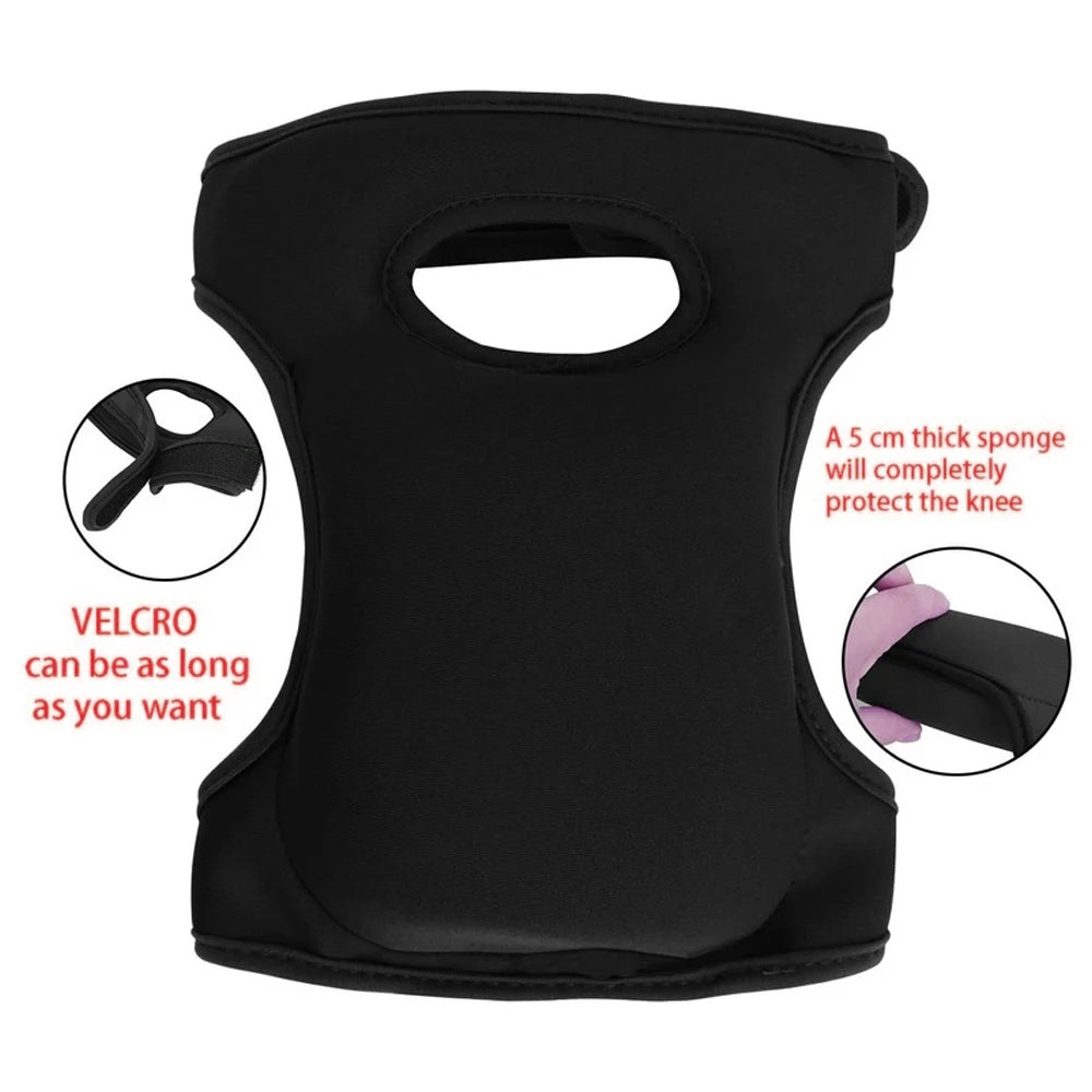 Non-Slip Knee Pads Thick Foam EVA Neoprene Adjustable Straps Protective Knee Pads Peaceful Pleasures Health and Wellness