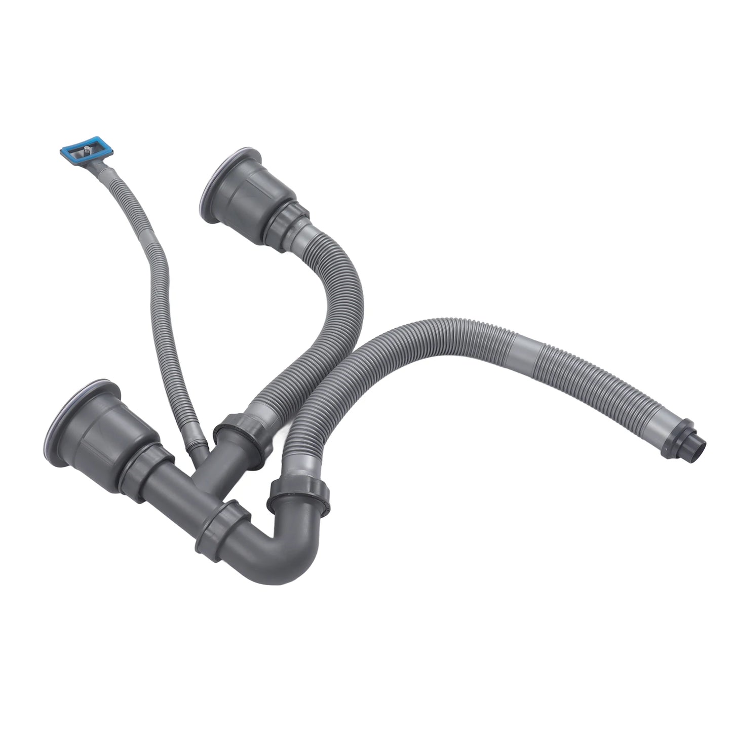 Kitchen Sink Double Hose Drain Quick Draining Expandable Multiple