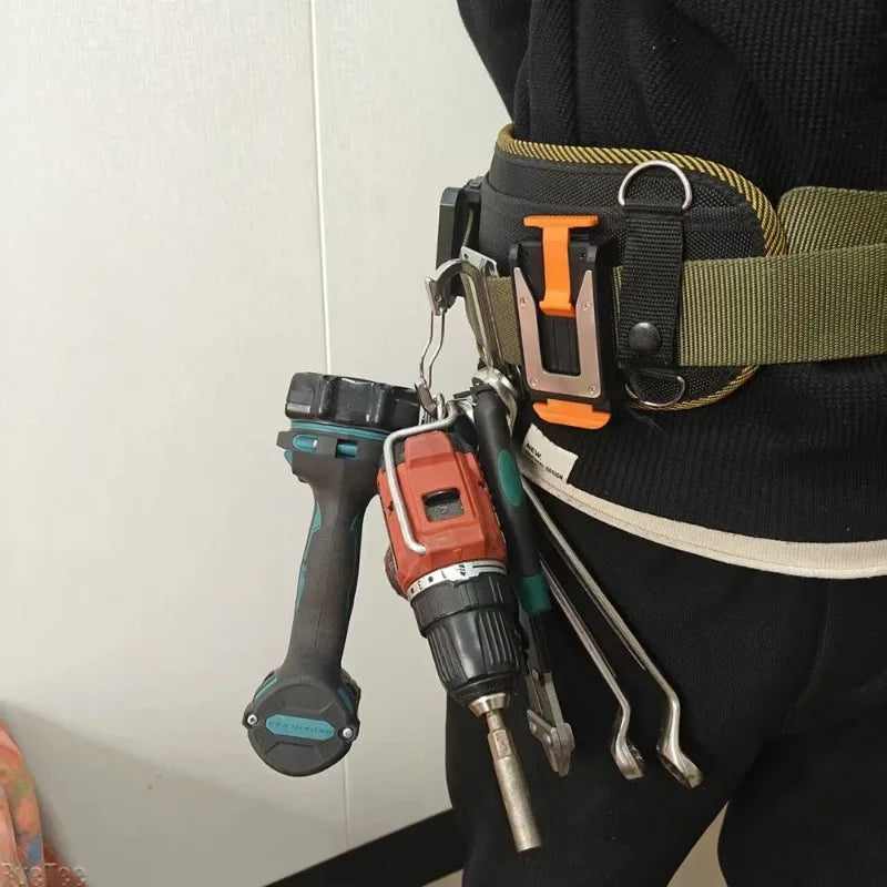 Stainless Steel Quick-Release Belt Clip Hook | Tool Belt Holder