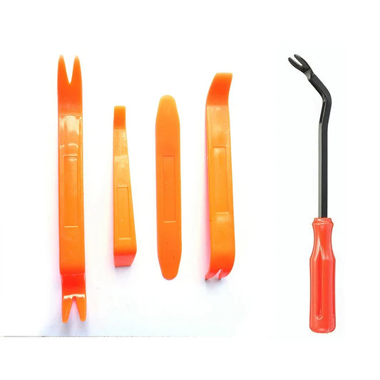 Auto Car Trim Removal Tool – Door Panel Clip & Nail Puller Auto Trim Removal Tool Oasis Select Remover 22CM