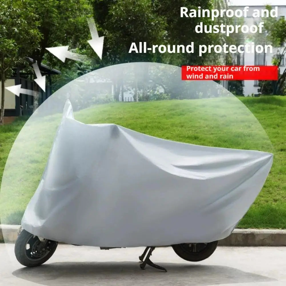1pcs Motorcycle Bike Cover Waterproof Windproof UV Protection Dustproof E-Bike Cover For Indoor Outdoor All Season Storage Peaceful Pleasures Health and Wellness