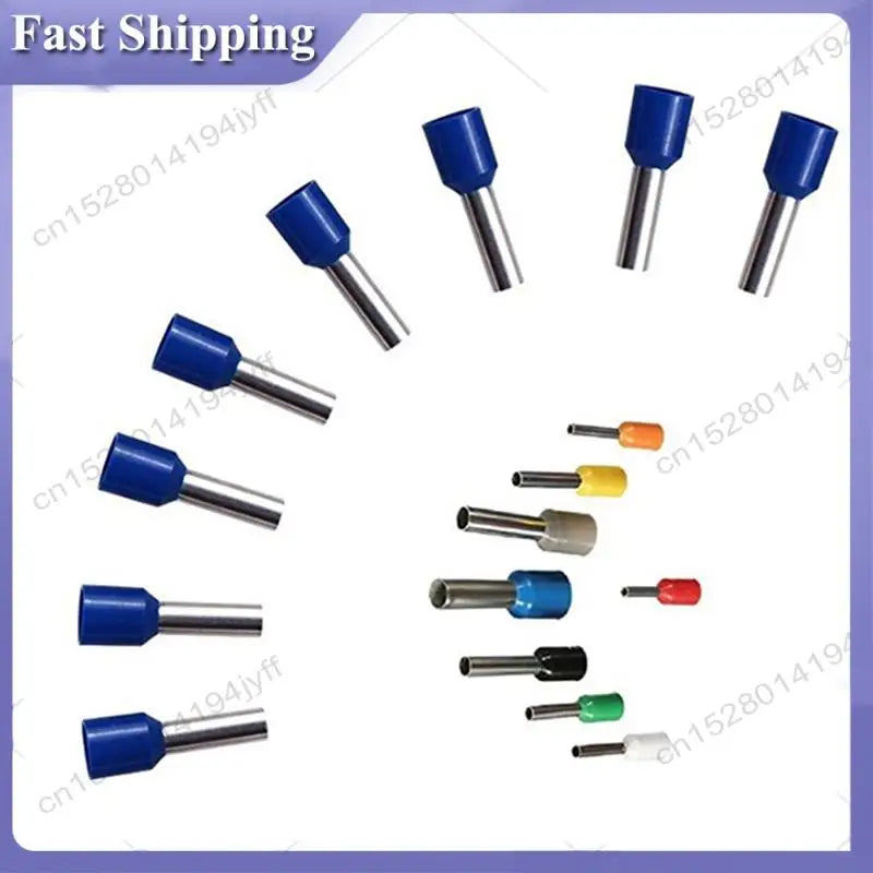 8000 PCS Wire Ferrules Crimp Connector Kit AWG 22-10 with Case Peaceful Pleasures Health and Wellness