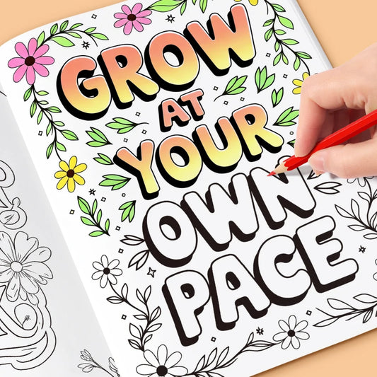 32 Pages Mental Health Coloring Book Adults Happiness Small Moments Peaceful Pleasures Health and Wellness