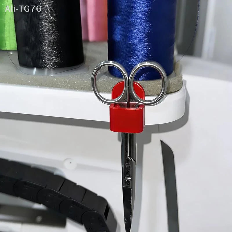 Sewing Machine Scissor Storage Box | Adhesive Organizer