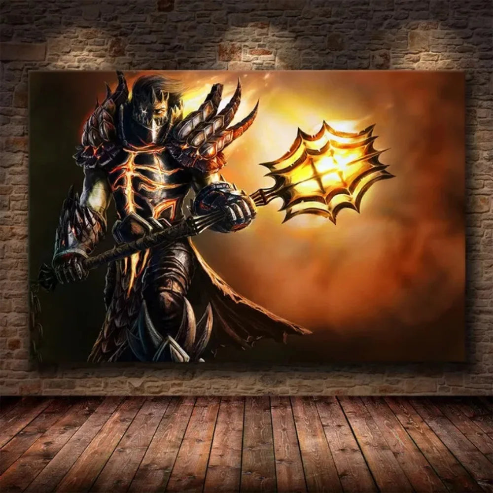 World of Warcraft HD Canvas Wall Art Poster | Unframed Print