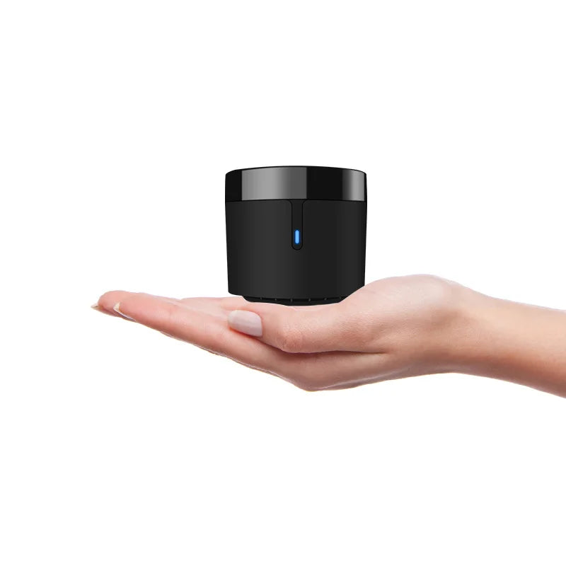 Broadlink Rm4 Mini Smart Remote Control Infrared Universal IR Audio Video Smart Home work with Google Home Alexa Peaceful Pleasures Health and Wellness