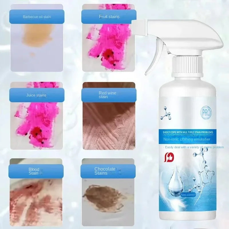Nonionic Dry Clean Stain Remover Spray 300ml | All Fabrics