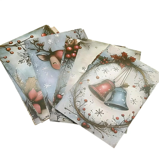 Christmas Greeting Cards Set of 20 – Assorted Holiday Designs Holiday Greeting Cards Peaceful Pleasures Health and Wellness China Mainland