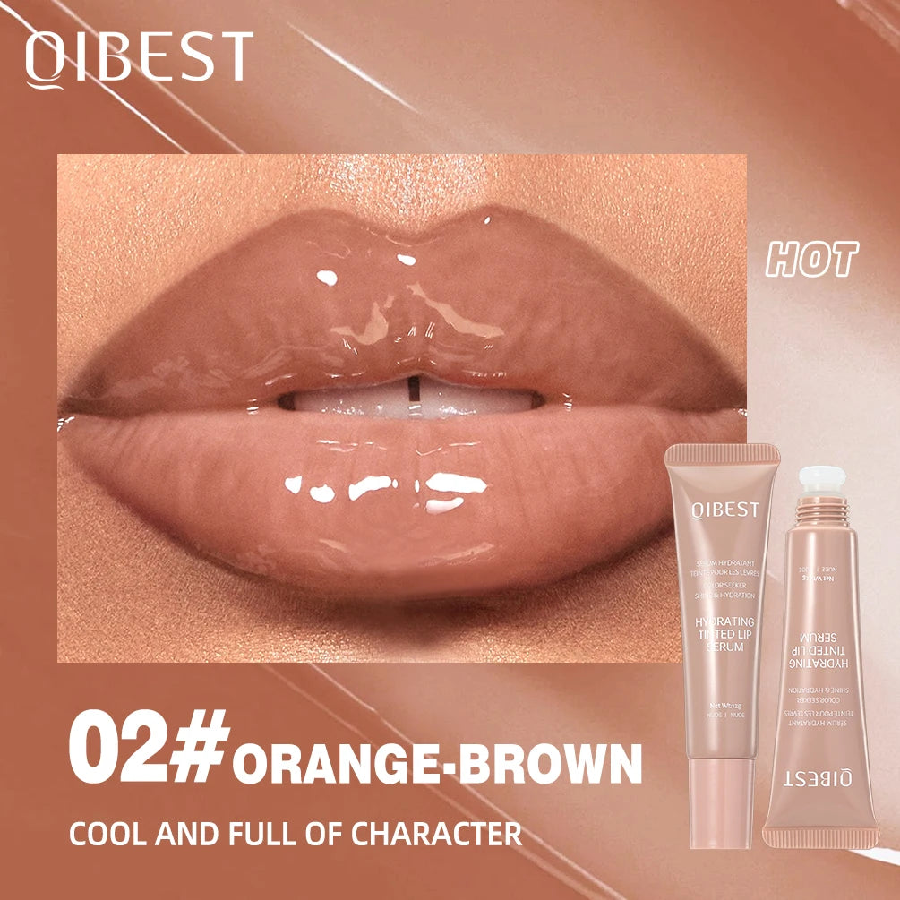 QIBEST Crystal Lip Balm Moisturizing Lip Gloss Oil Jelly Lipgloss Long Lasting Liquid Lipstick Hydrating Tinted Lip Serum Makeup Peaceful Pleasures Health and Wellness 02
