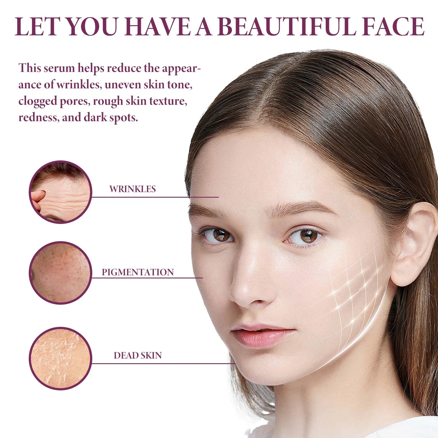 OceAura Glycolic Acid 10% Face Serum – Toning & Firming