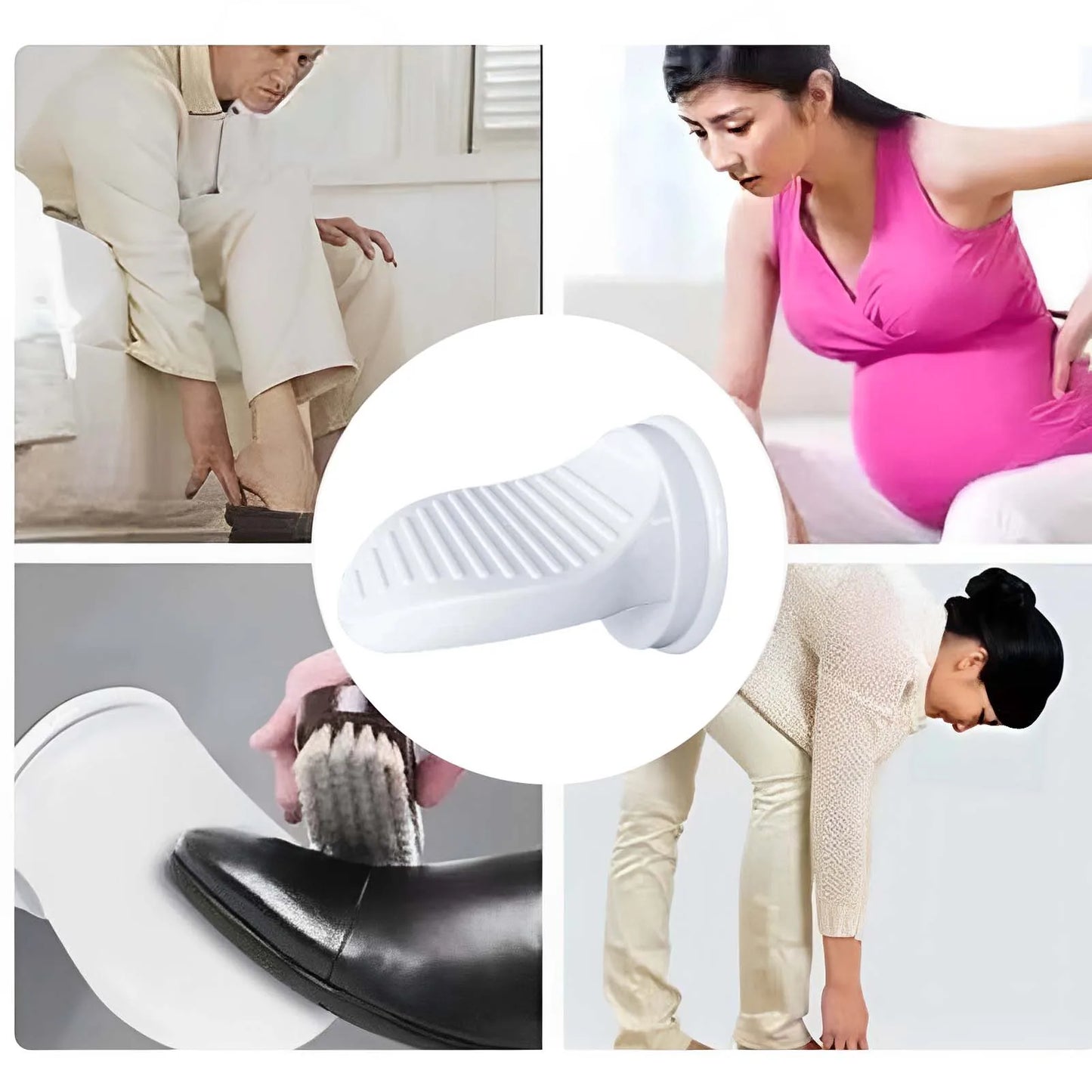 Bathroom Shower Foot Mat Lightweight Home Accessories Foot Rest Suitable for Cutting Nails Brushing Shoes Pedal Bath Rug Safety Peaceful Pleasures Health and Wellness