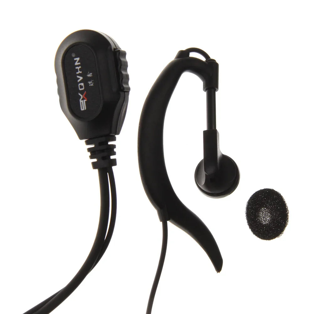 2-Pin PTT Earpiece Headset Mic for Motorola GP88 GP300 CP150