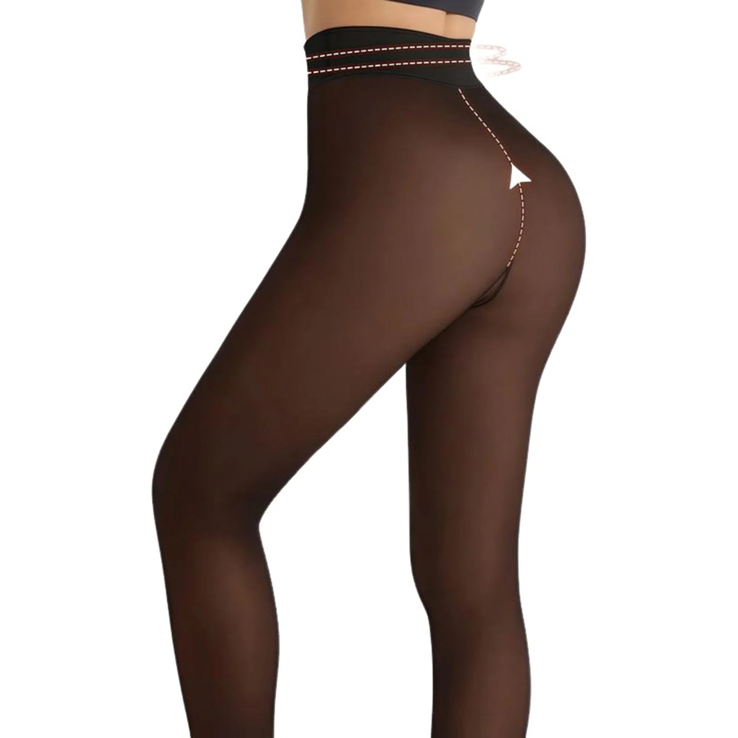Women's Fleece Lined Thermal Tights – Thick Warm Leggings