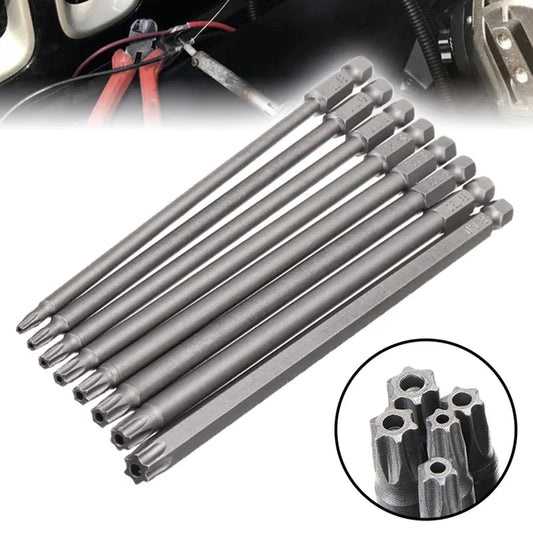 T6-T40 Magnetic Torx Screwdriver Bits Electric Head T6 T8 T9 T10 T15 Peaceful Pleasures Health and Wellness