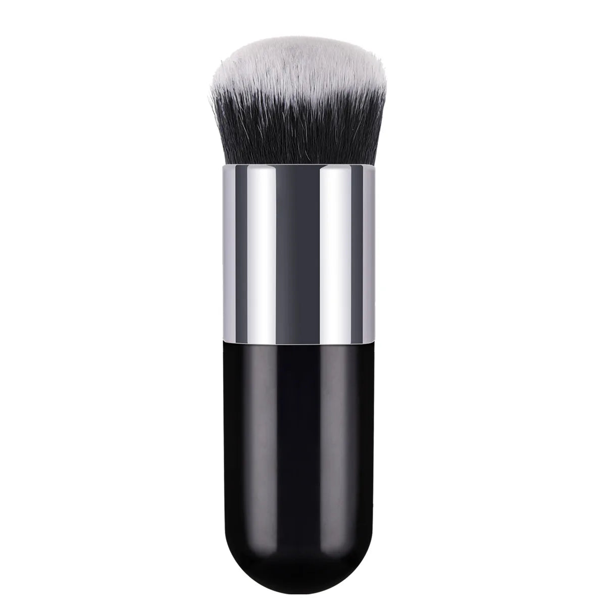 Chubby Flat Foundation Brush – Soft Synthetic Makeup Brush