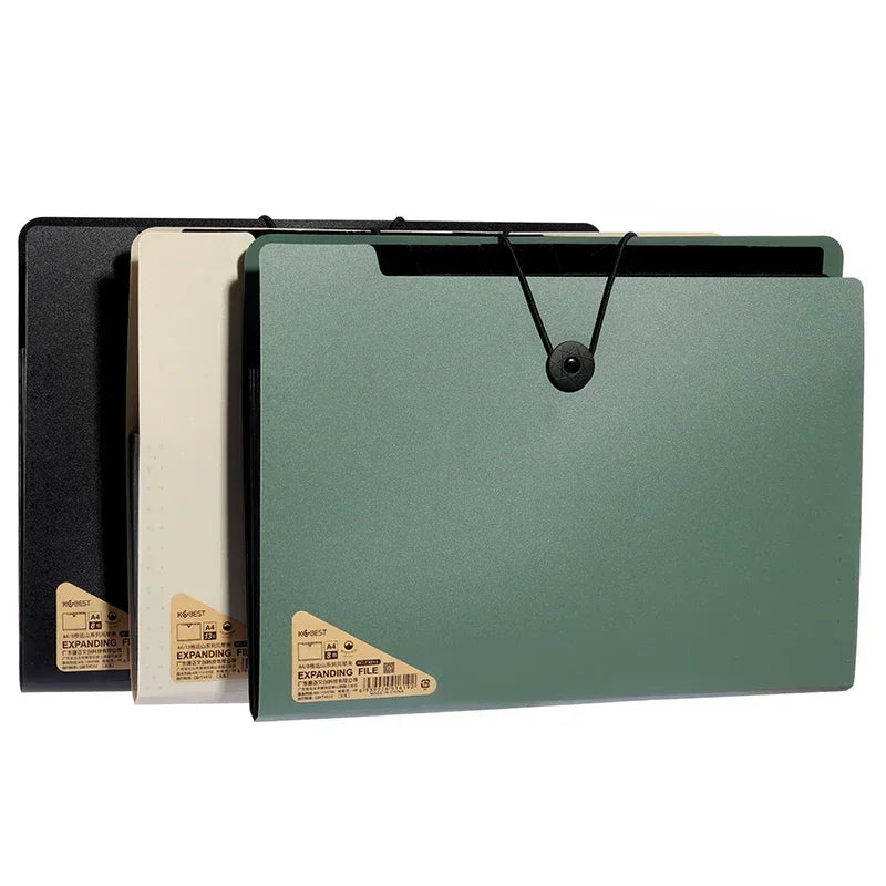 5-Layer A4 File Folder Storage Bag | Desk Organizer