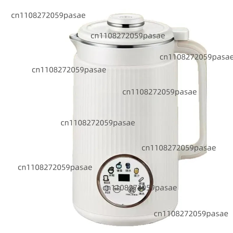 110V Stainless Steel Soy Milk Maker – 800W Netless Blender