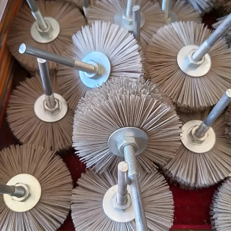 Nylon Polished Flower Head Grinding Mahogany Furniture Wood Carving
