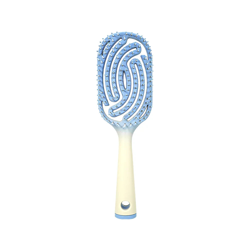 Hollow Hair Brush – Anti-Static Scalp Massage, All Hair Types