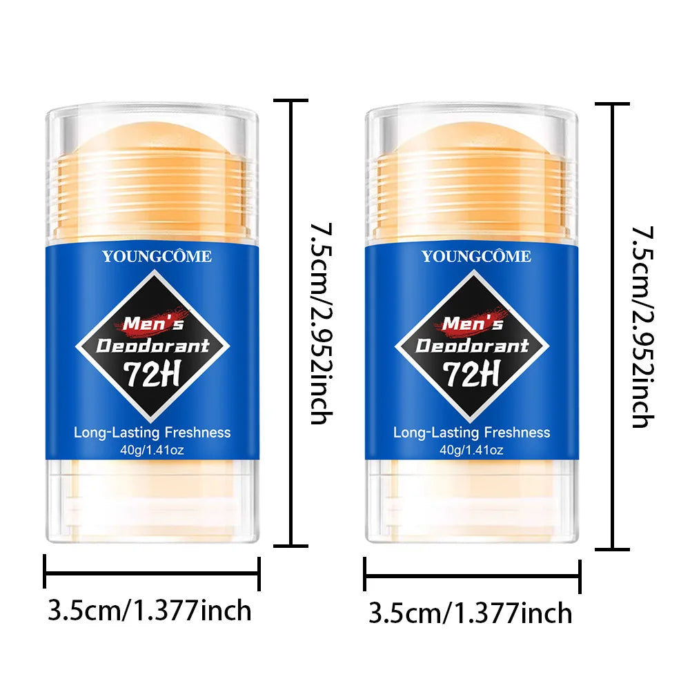 YOUNGCOME Men's Antiperspirant Deodorant Cream – Odor Control Antiperspirant Deodorant Cream Peaceful Pleasures Health and Wellness 2P