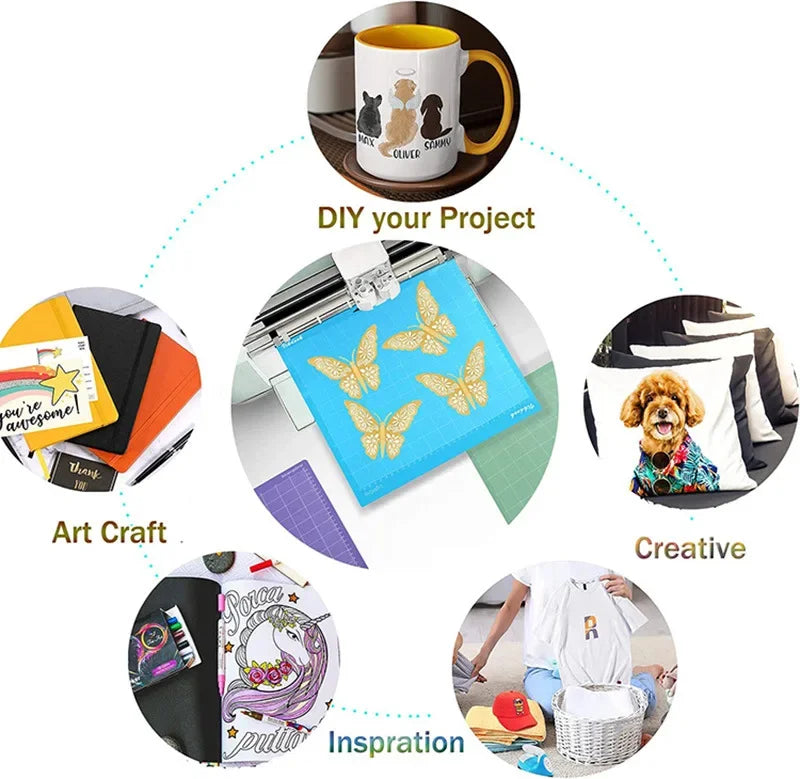 12x12inch Variety Cutting Mats Explore Air 2 One Maker Sticky