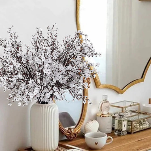 Artificial Silk Flower Bouquets for Wedding, Home & DIY Décor Artificial Flower Bouquet Peaceful Pleasures Health and Wellness