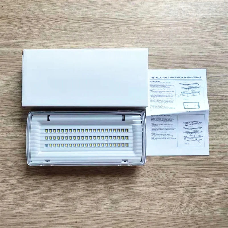 IP65 LED Emergency Light 450 Min Backup | Tri-Proof AC85-265V